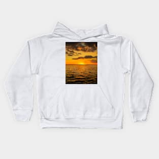 Caribbean Sunset Kids Hoodie